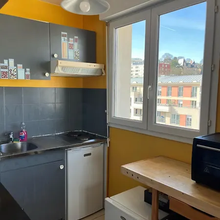 Beau Studio Avec Vue Sur Paris Meudon Exterior photo